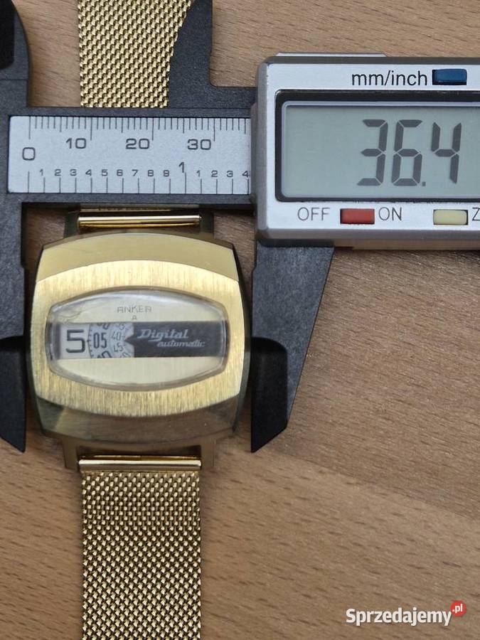 Rzadki unikalny zegarek Anker A Digital automat Chorzów sprzedam