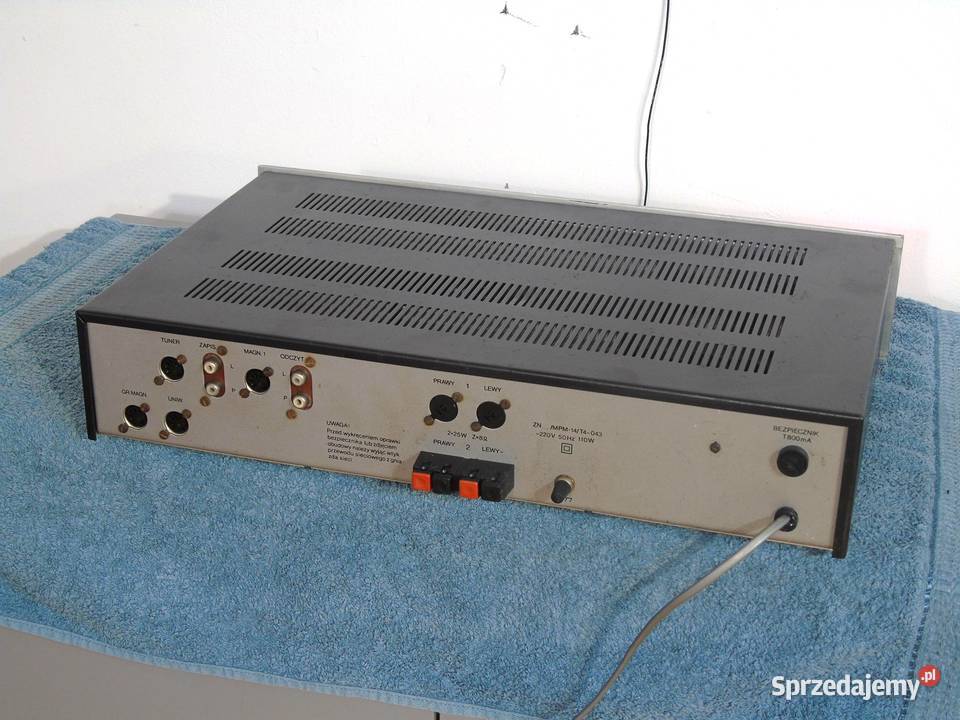 Polski wzmacniacz Unitra Continental podkarpackie Jasło