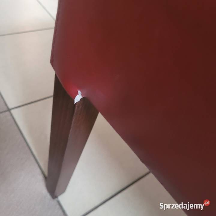Skórzane krzesło barowe domowe BORDO Pozostałe Skierniewice