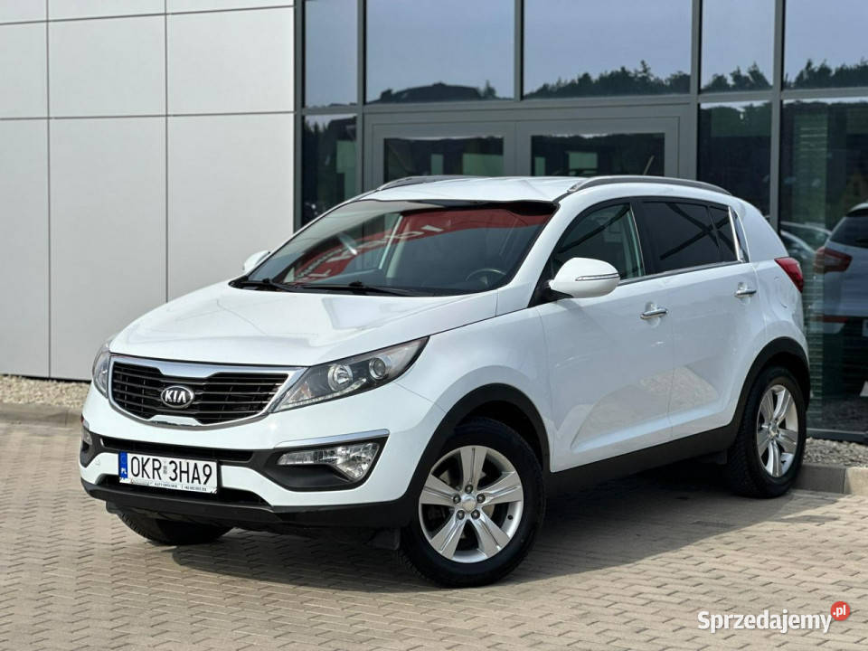Kia Sportage LED Grzane fotele x4 Tempomat serwisowany w ASO opolskie Kąty Opolskie