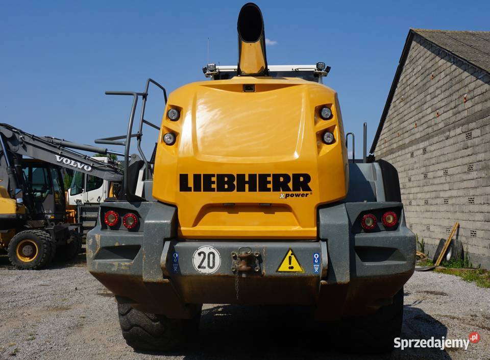 Ładowarka kołowa Liebherr L 580 2017 Jeziorko sprzedam