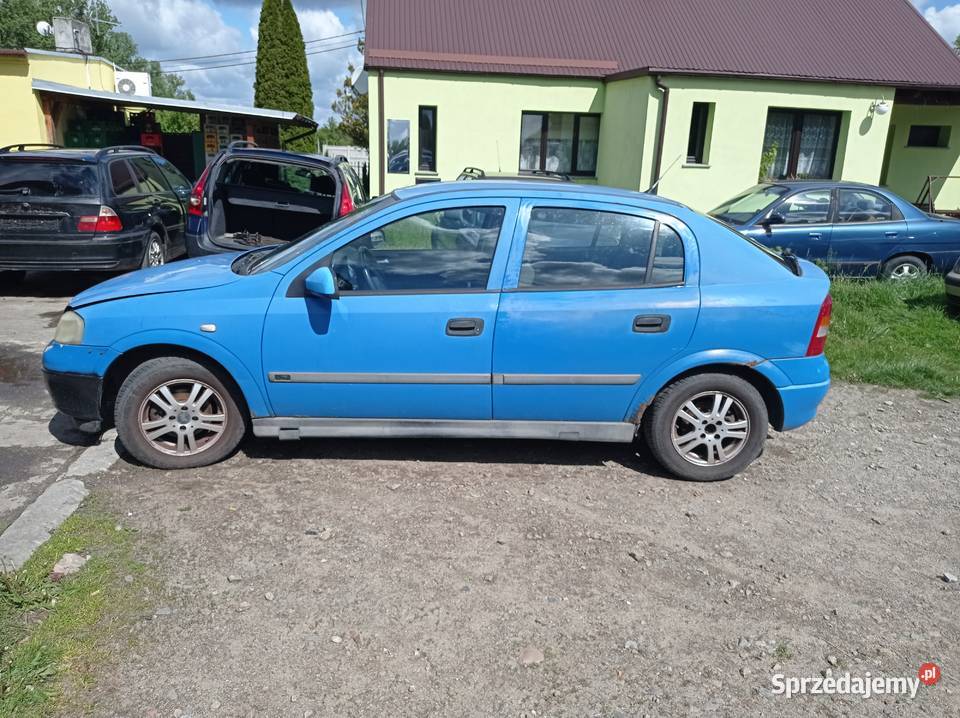 Opel Astra 16 62 kW 2001 r dawca części Szklarka Myślniewska