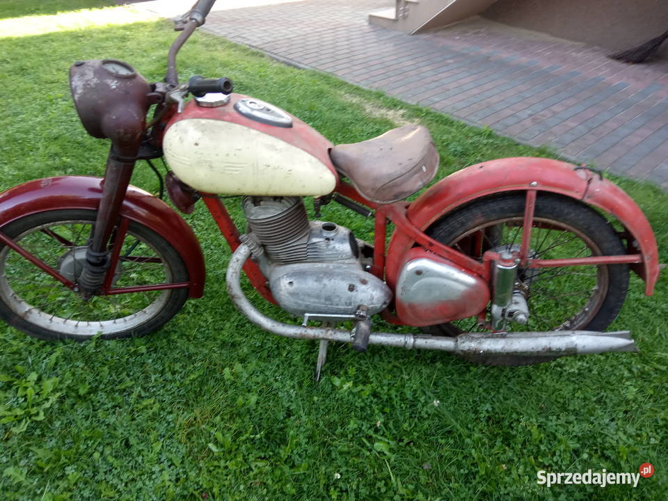 jawa perak 250 wsk shl junak iż panonia 1234km