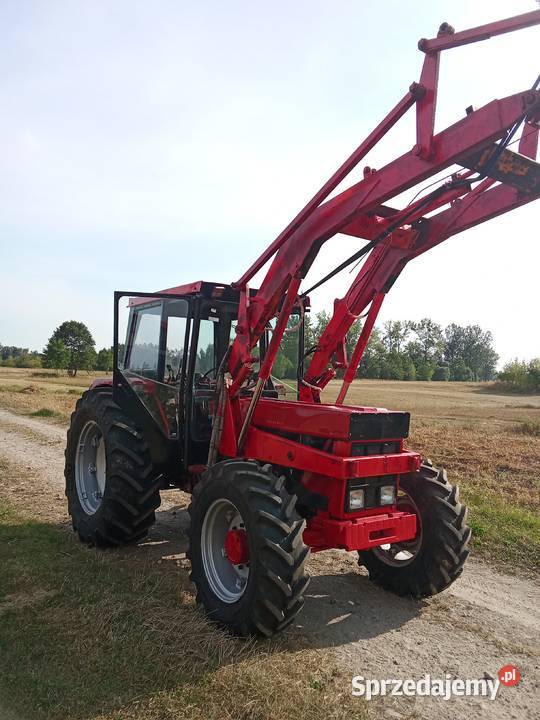 Case international 844 ładowacz czołowy 4x4 WOM 540/1000 obr. lubelskie Dęblin