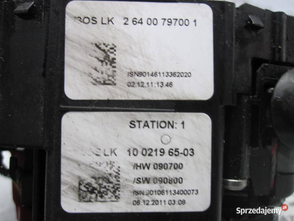 MERCEDES E IV W212 12r przełącznik zespolony