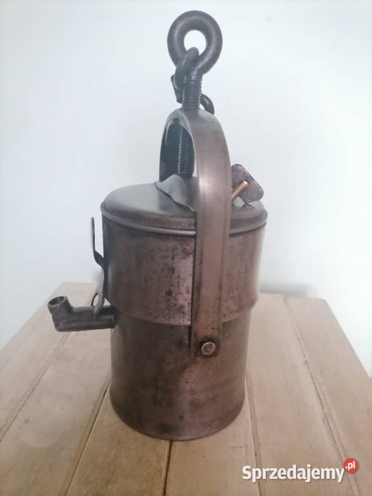 Stara lampa karbidowa Kraków