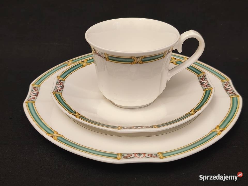 Zestaw kawowy trio Villeroy Boch Orofino sprzedam