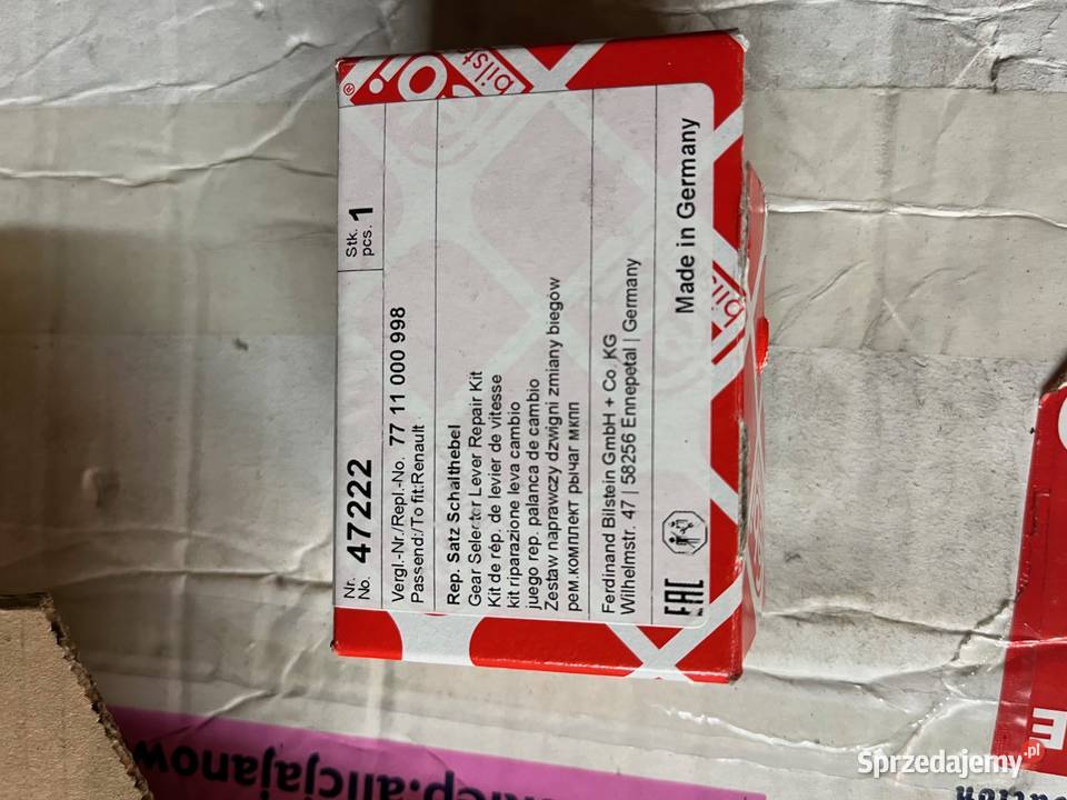 zestaw naprawczy wybieraka skrzyni megane febi Skrzynie biegów manualne