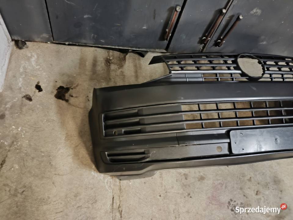 VW TRANSPORTER T6 ZDERZAK PRZÓD KRATKI sprzedam