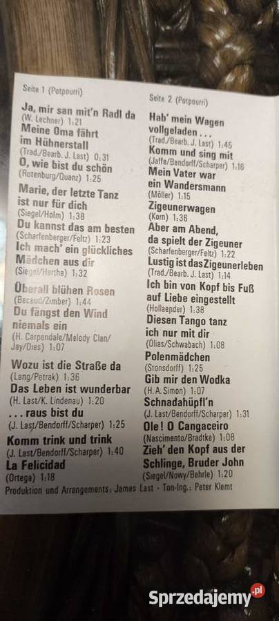 James Last Sing Mit 3 Gliwice