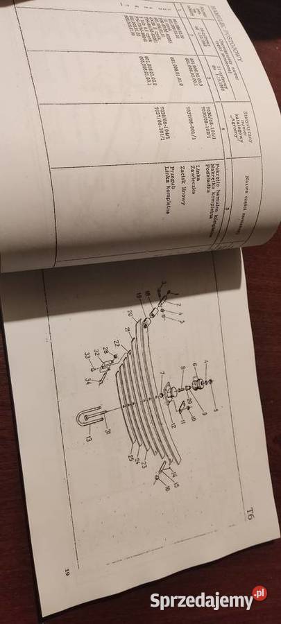 Autosan d 47 d46 katalog części podkarpackie Stalowa Wola