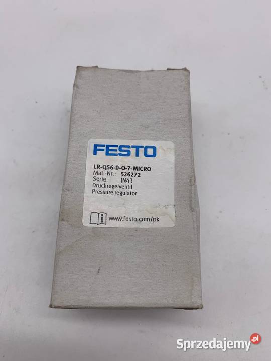Festo LRQS6DO7MICRO 526272 Regulator ciśnienia mazowieckie Warszawa