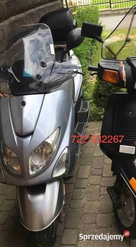 Yamaha Majesty MBK Skyliner 125 08 łódzkie Nowa Brzeźnica
