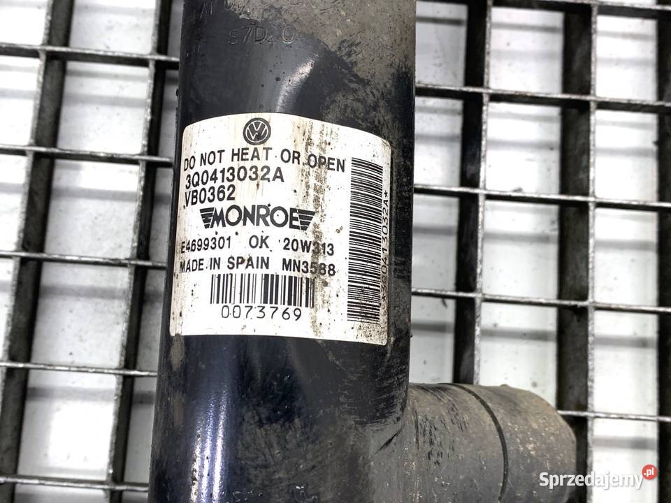 AMORTYZATOR LEWY PRZÓD ZE SPRĘŻYNĄ SKODA SUPERB Zawieszenie i amortyzacja