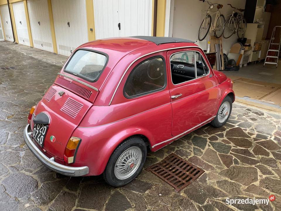 Fiat 500 1969 bez rdzy Warszawa