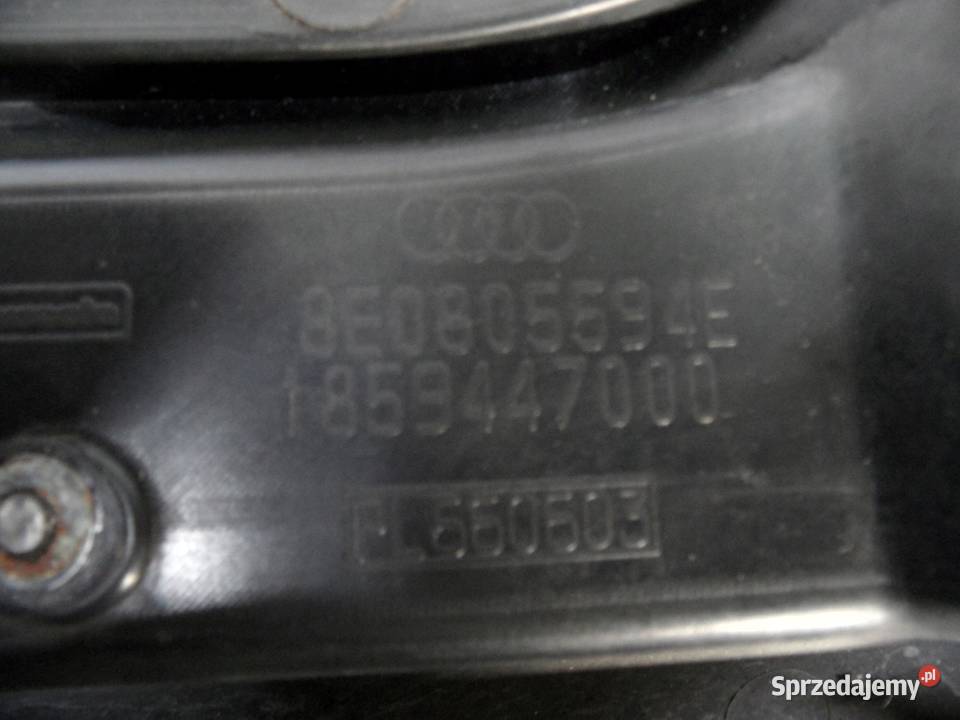 AUDI A4 B7 SLINE 07r pas przód wzmocnienie osobowe