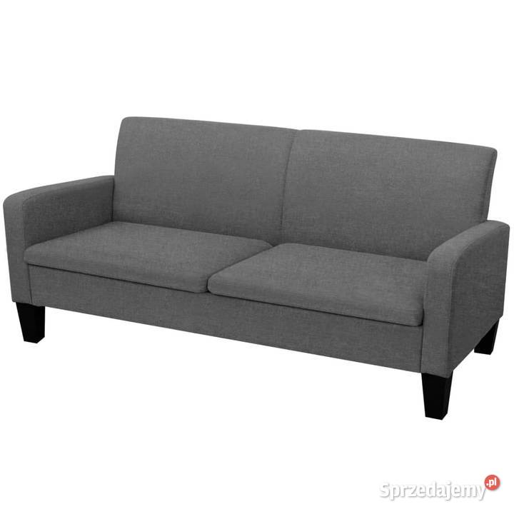 Kanapa 3osobowa ciemnoszara 180 x 65 x 76 Warszawa