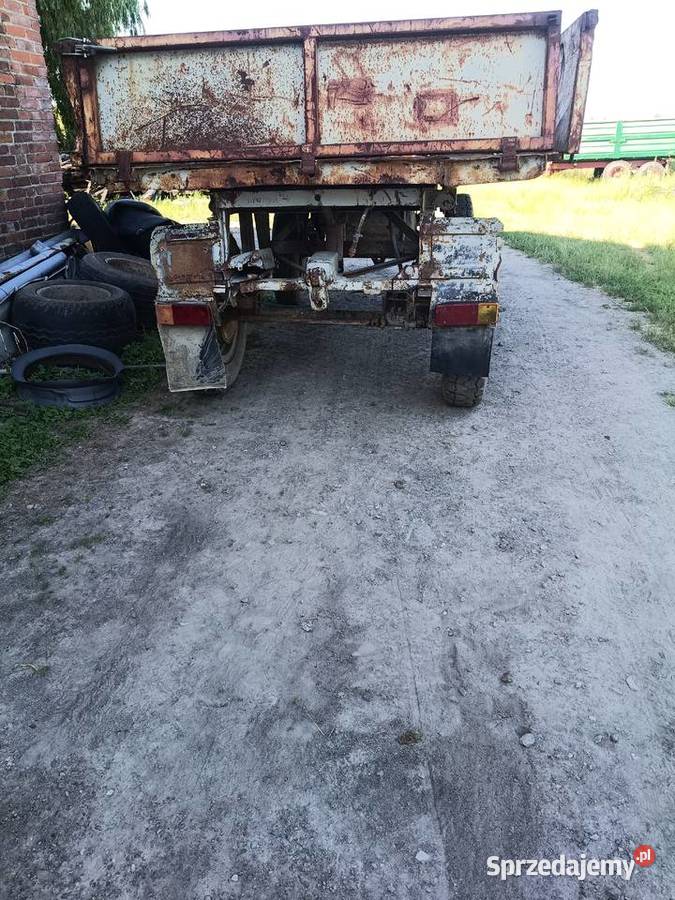 Przyczepa wywrotka D 723 Piotrków Drugi sprzedam