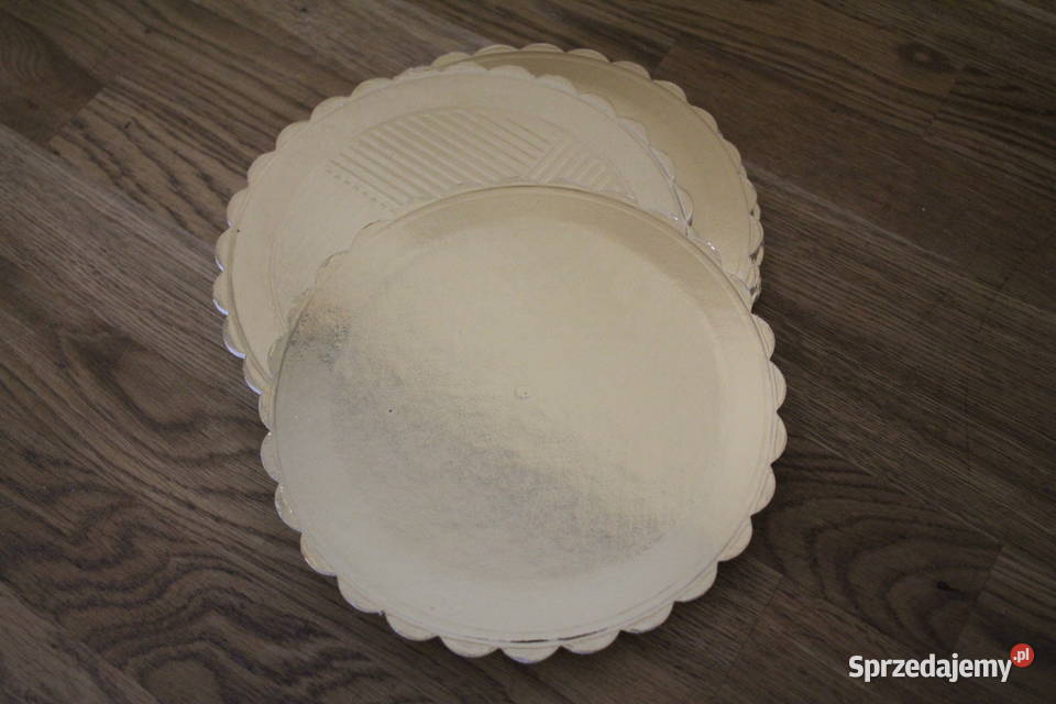 Złota podkłada pod tort dwustronna 20 średnica śląskie Góra sprzedam