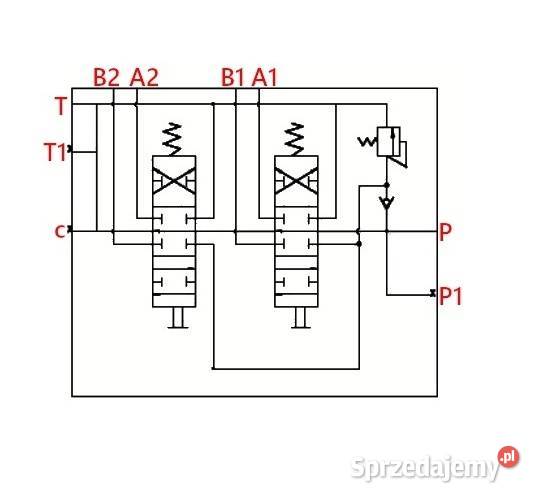 ROZDZIELACZ 80L JOYSTICK 2P ZESTAW 2 SEK DO TURA Pozostałe kujawsko-pomorskie