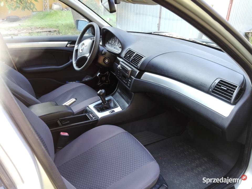 BMW E46 Touring srebrny diesel mazowieckie Warszawa