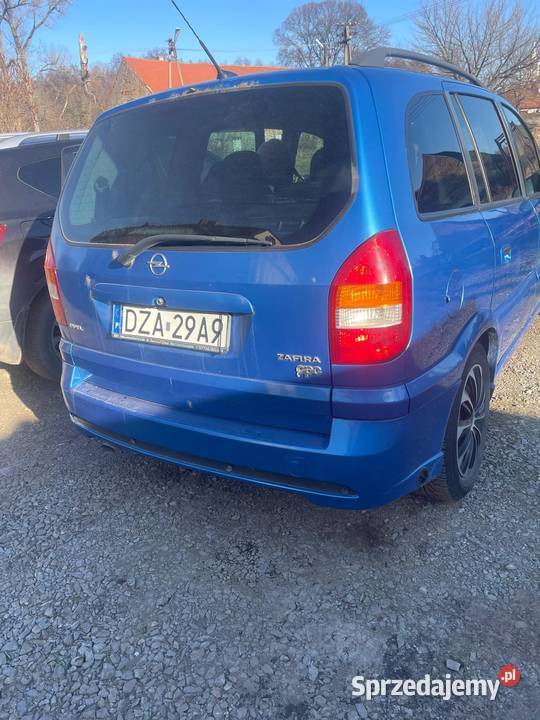 Opel zafira A 20turbo OPC LPG
