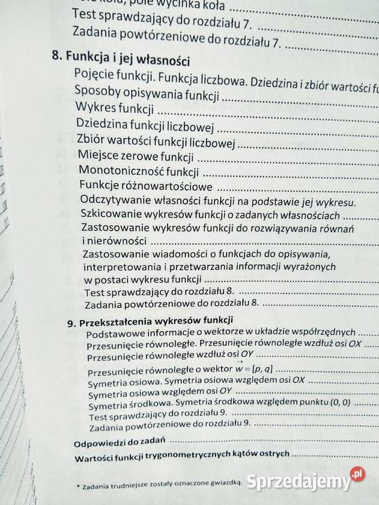 Matematyka Pazdro 1 zbiór zadań ponadgimnazjalne mazowieckie sprzedam