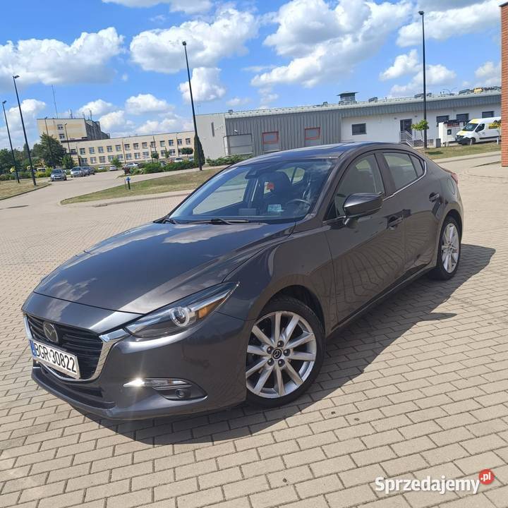 Mazda 3 2017 skórzana tapicerka Grajewo