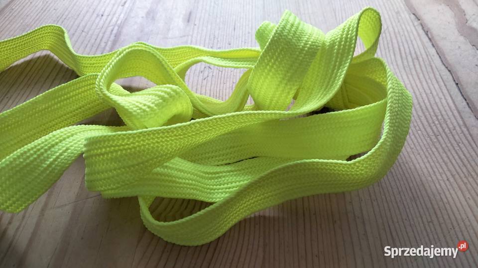 Sznurowadła płaskie długość 120 kolor jaskrawa Akcesoria