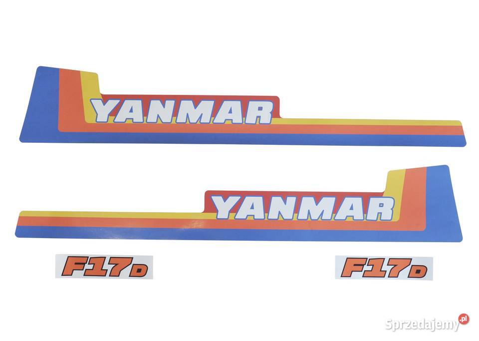 Naklejki Yanmar F17D Tajęcina