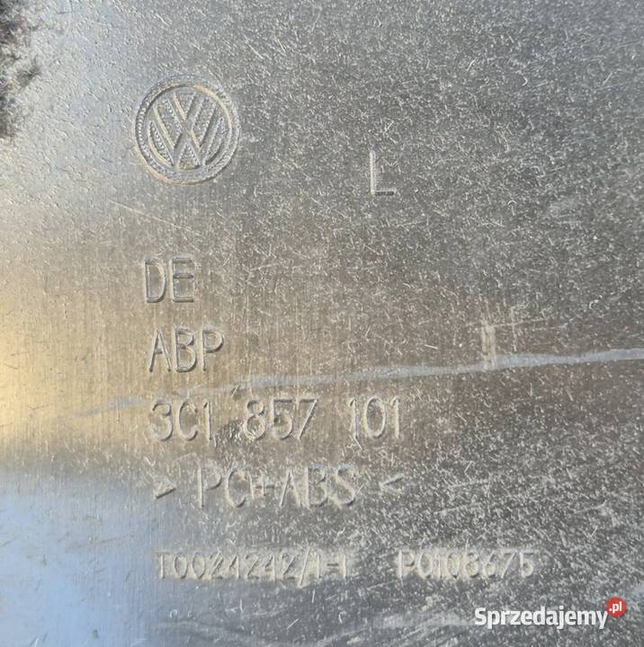 SCHOWEK PASAŻERA VW PASSAT B6 CZARNY BEŻOWY Działoszyce