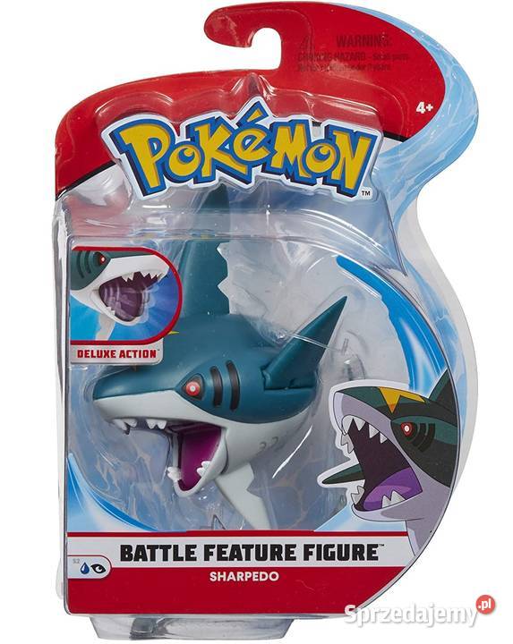 Figurka POKEMON Sharpedo z Funkcją Ataku CE  Mogilany