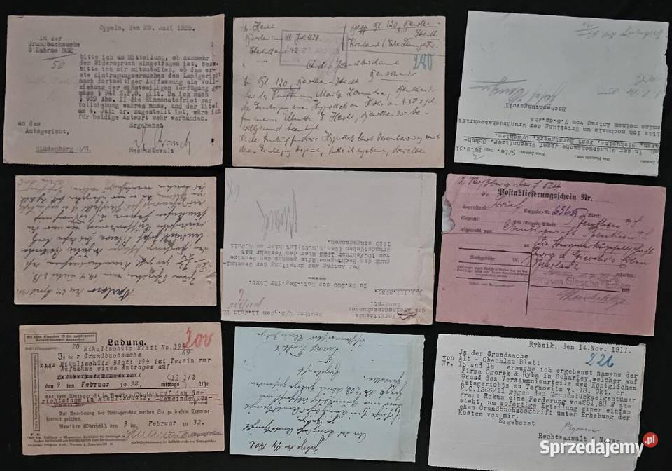 Karty Pocztowe 1900 roku Katowice