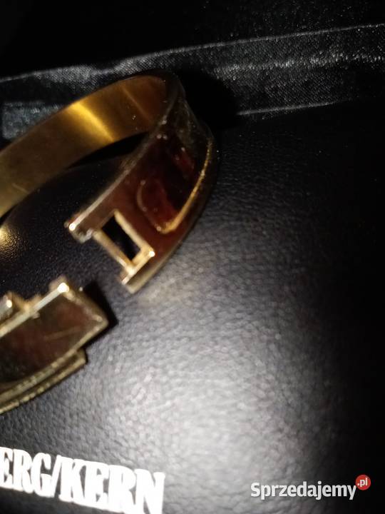 Bransoleta pozłacana DybergKern vintage Poznań