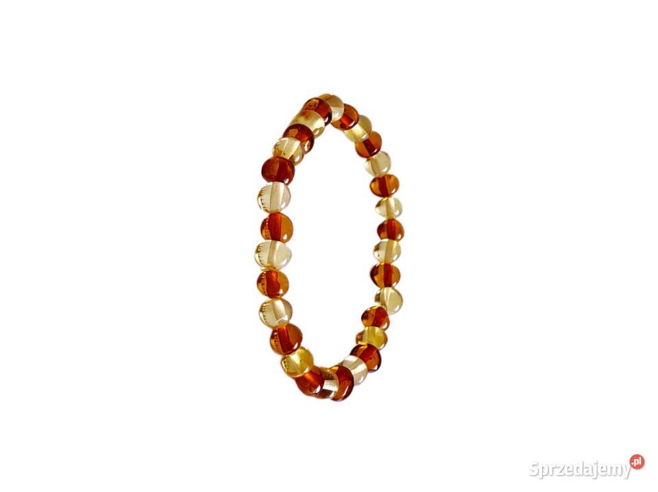 7388 Delikatne Bursztynowe Baroczki Bransoletki opolskie Kędzierzyn-Koźle