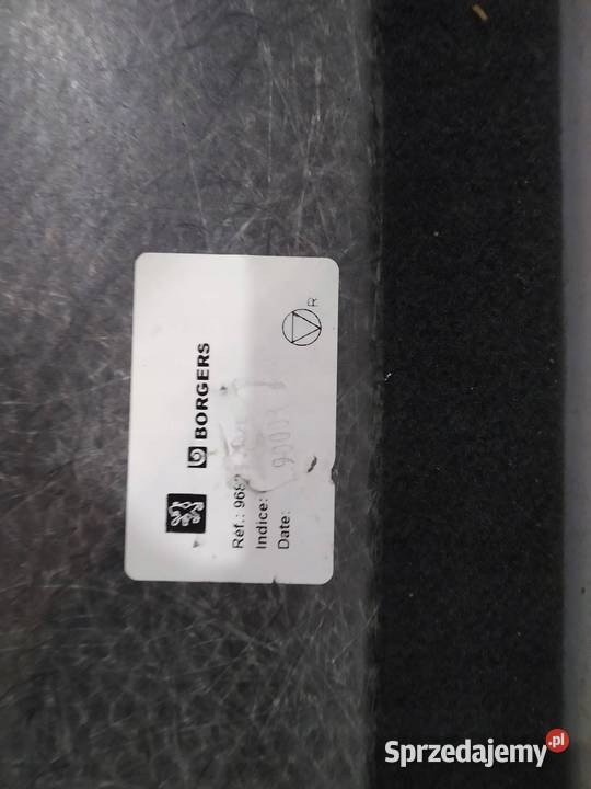 PODŁOGA BAGAŻNIKA DYWAN WYKŁADZINA Peugeot 3008