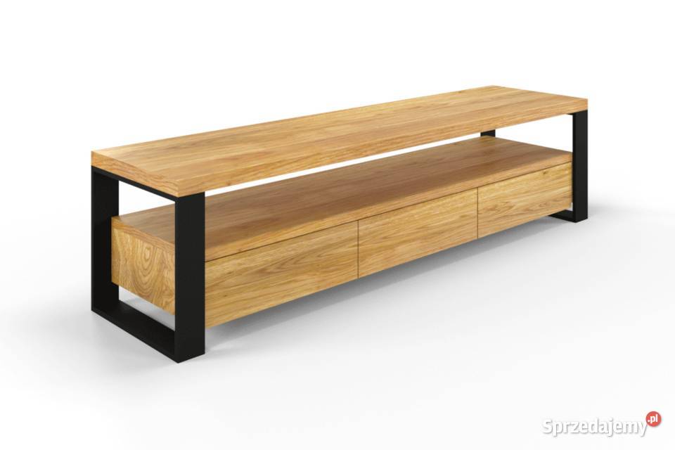 Szafka RTV Industrial Loft HERMAN