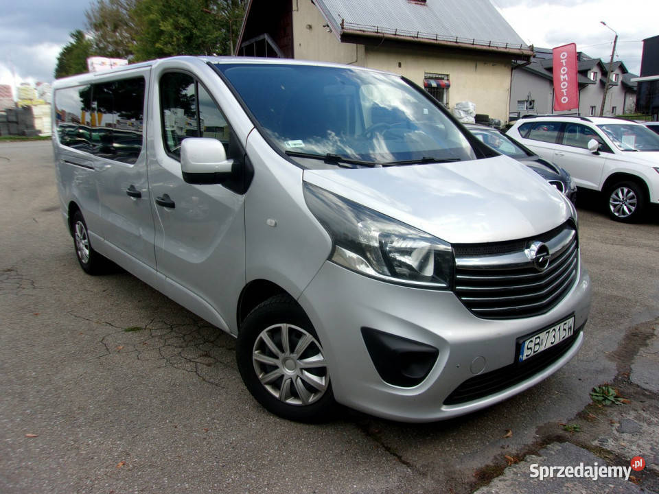 Opel Vivaro Long 16 CDTI 125 Klimatyzacja 9 Osób 1598cm3 Vivaro Cieszyn