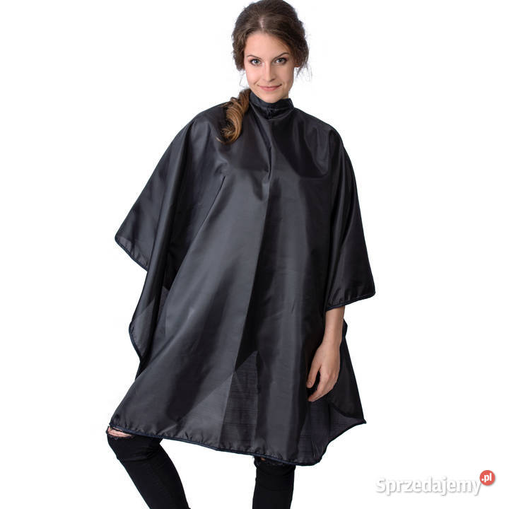 Peleryna Fryzjerska strzyżenia RzepWiązanaGumka Wyposażenie salonów Warszawa