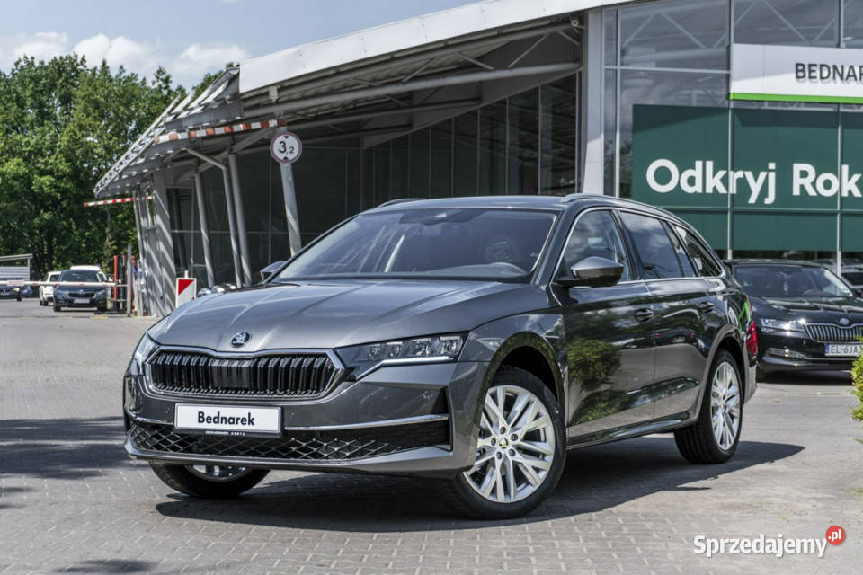 koda Octavia Combi Selection 20 TDI 115 Dostępna szary Łódź sprzedam