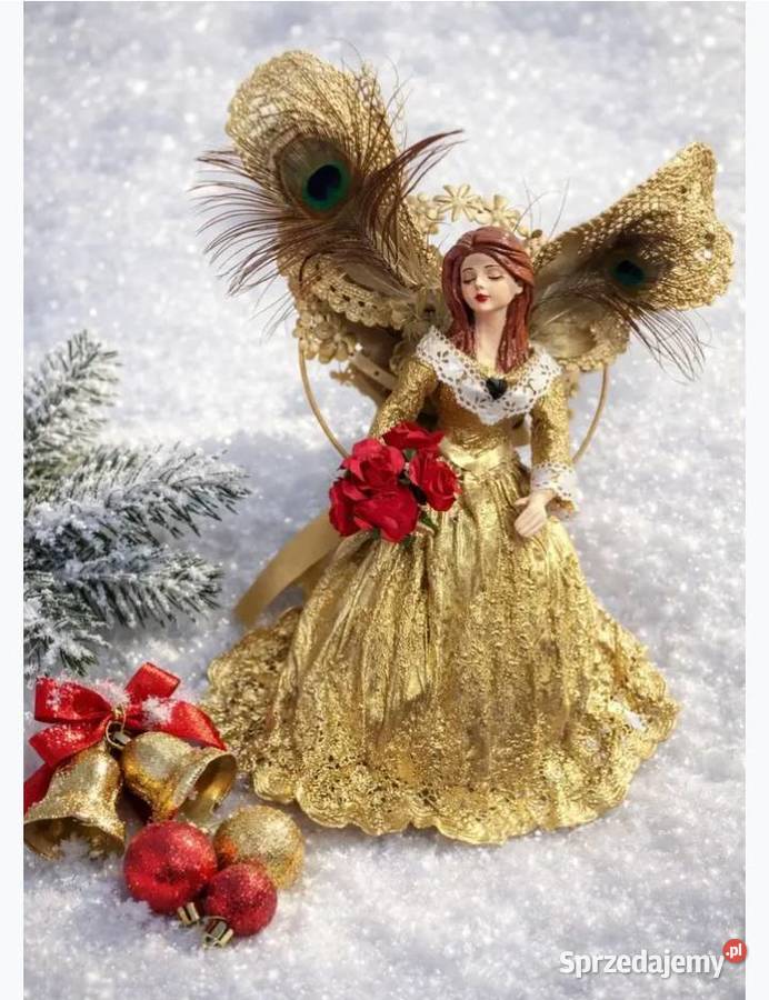 Figurka anioł dekoracja rękodzieło 50 Rękodzieło Sokołów Podlaski sprzedam