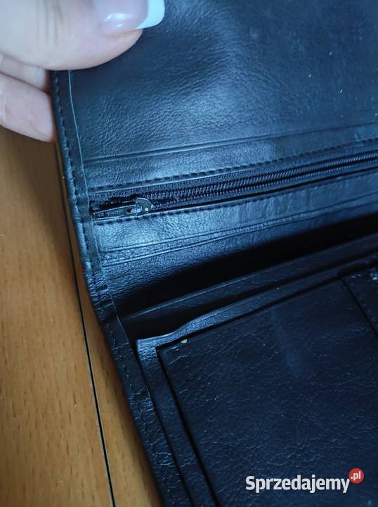 włoski skórzany skórkowy portfel ze skóry damski Kielce