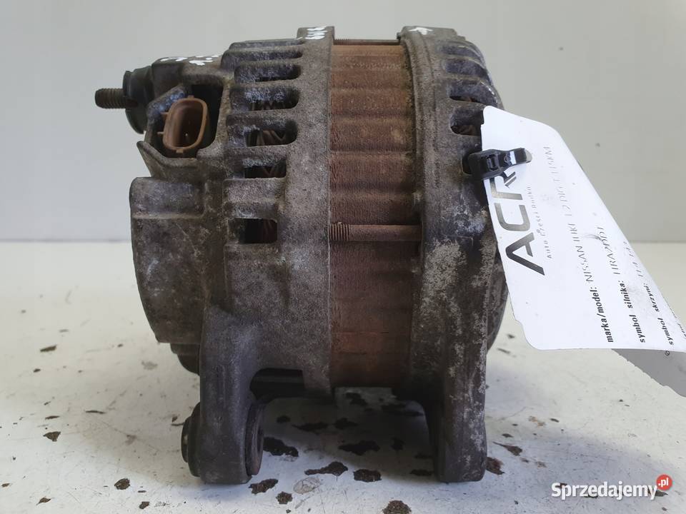 ALTERNATOR Nissan Juke I F15 lift 12 DiGT Układ elektryczny silnika Układ elektryczny, zapłon lubelskie Chełm