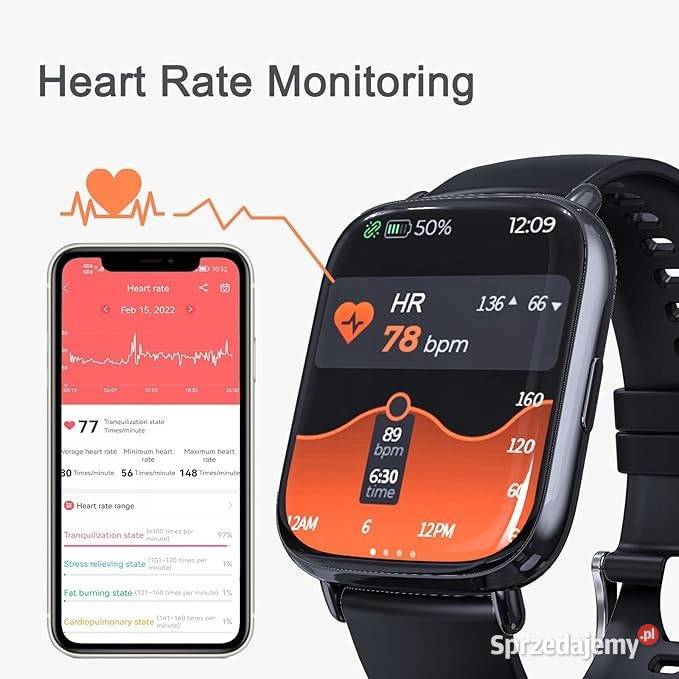 INTELIGENTNY ZEGAREK SMARTWATCH BLEUTTY 68T Wisła sprzedam