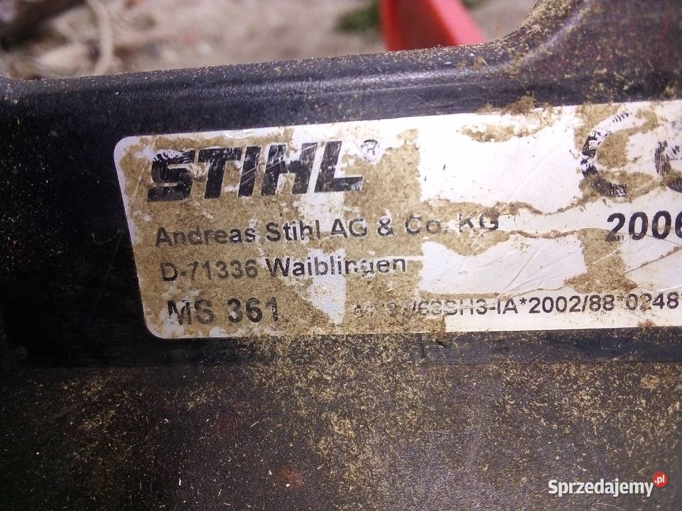 Piła stihl ms361 Spalinowe Żagań sprzedam