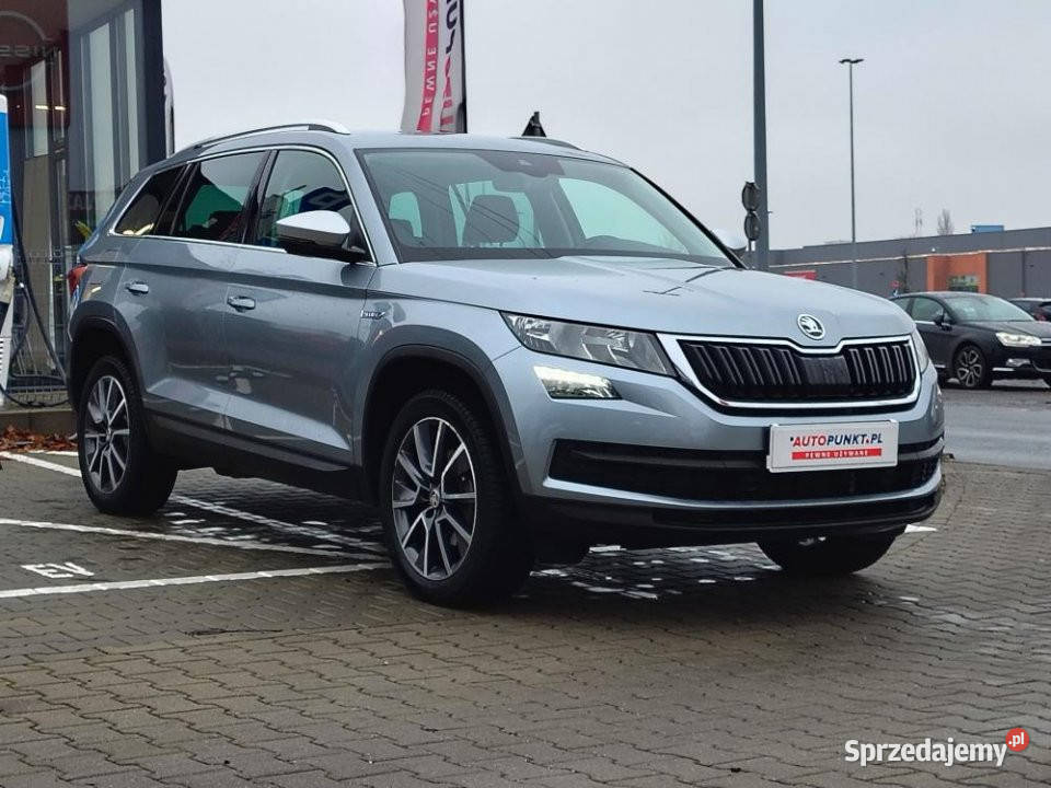 Skoda Kodiaq 2020r 4x4 7OS Hak FV23 BLIS diesel wielkopolskie Poznań