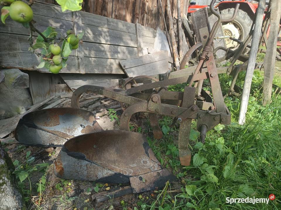 Pług 2skibowy dwuskibowy zagonowy solidny polska Bieńkówka