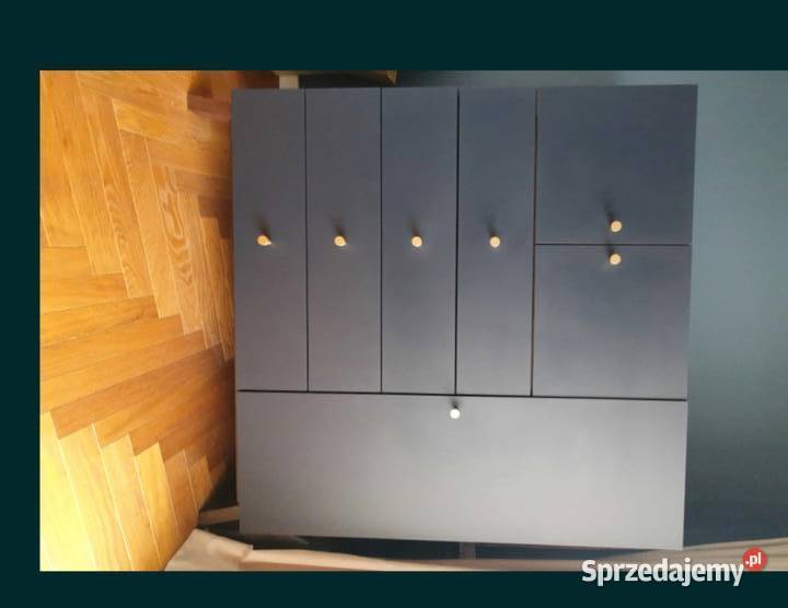 Vox Komoda Szafa trzydrzwiowa granatowa 150cm