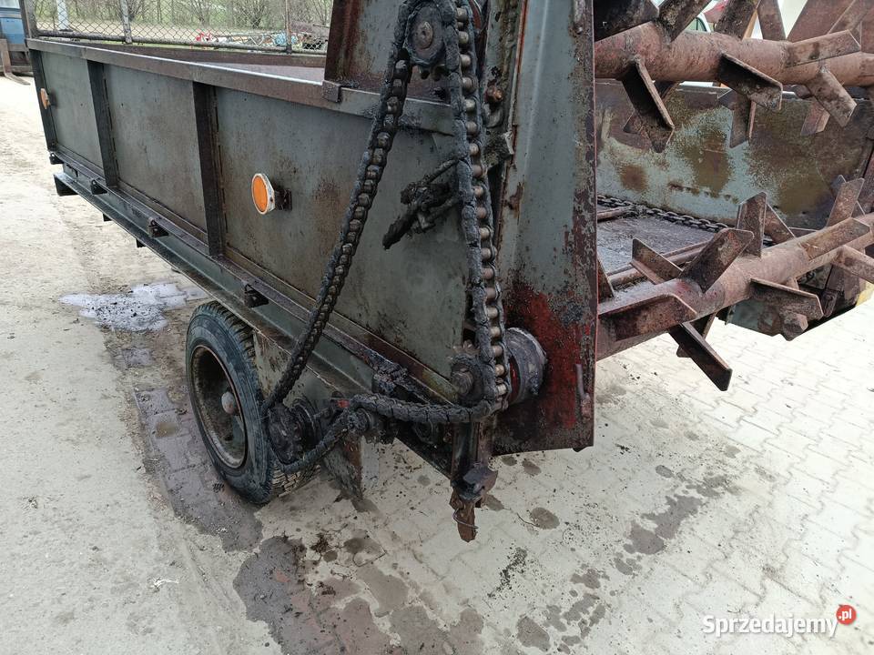 Rozrzutnik obornika 25 t mały transport