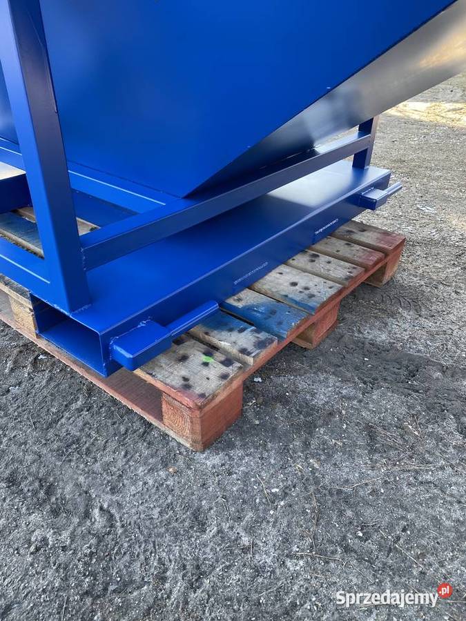 Kosz zasypowy paczkarka Bufor przyjęciowy do big Niedrzew Pierwszy sprzedam